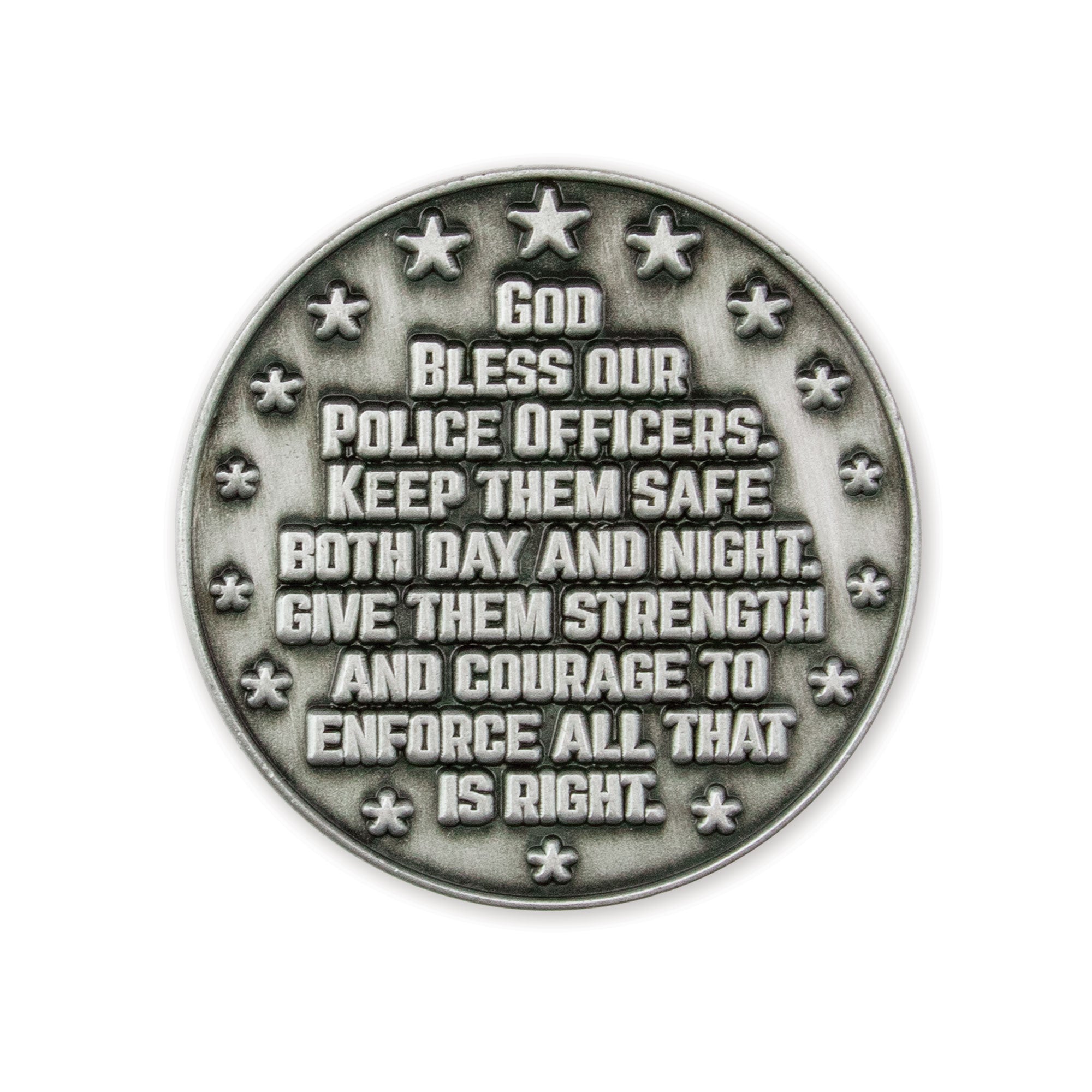 Police Officers Love Expression Coin