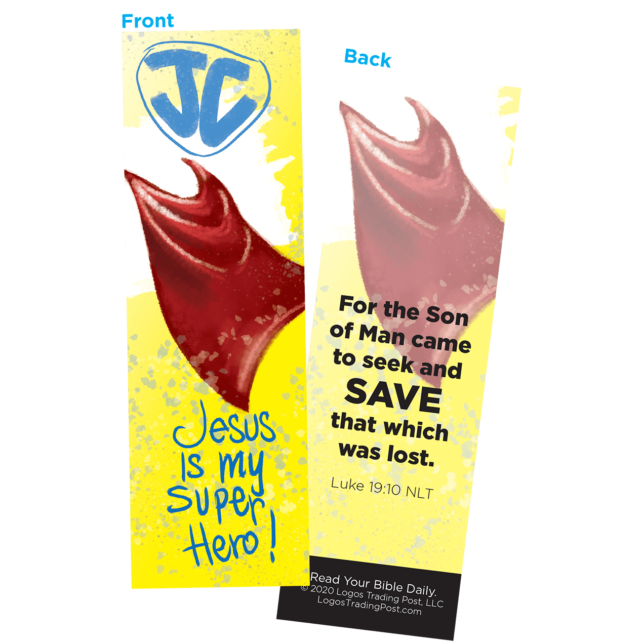 120 Assorted Children and Youth Bible Verse Bookmarks Box Set - 60 Individual Designs, 2 of Each Design