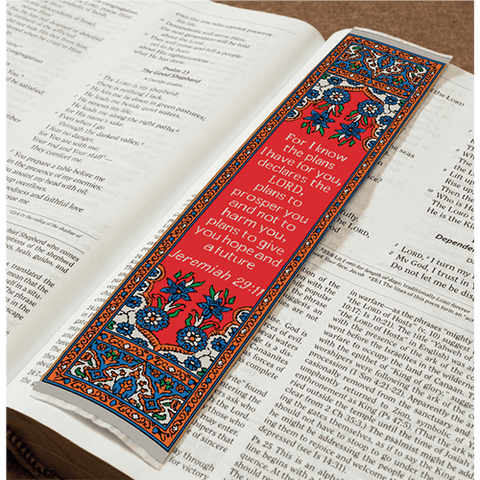 Logos Bookmark - I Know the Plans - Jeremiah 29:11