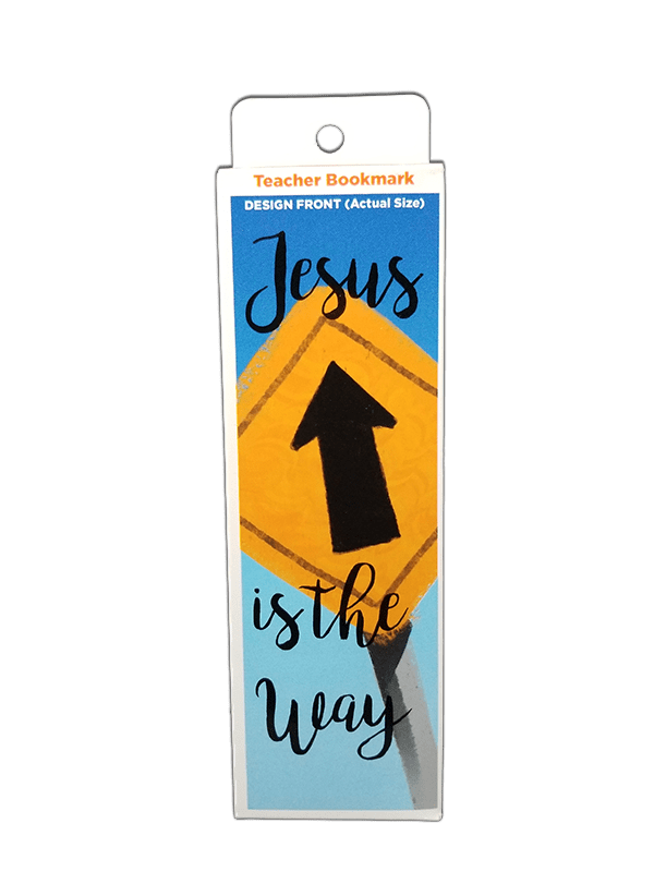 Children's Christian Bookmark, Jesus is the Way, John 14:6 - Pack of 25 - Logos Trading Post, Christian Gift