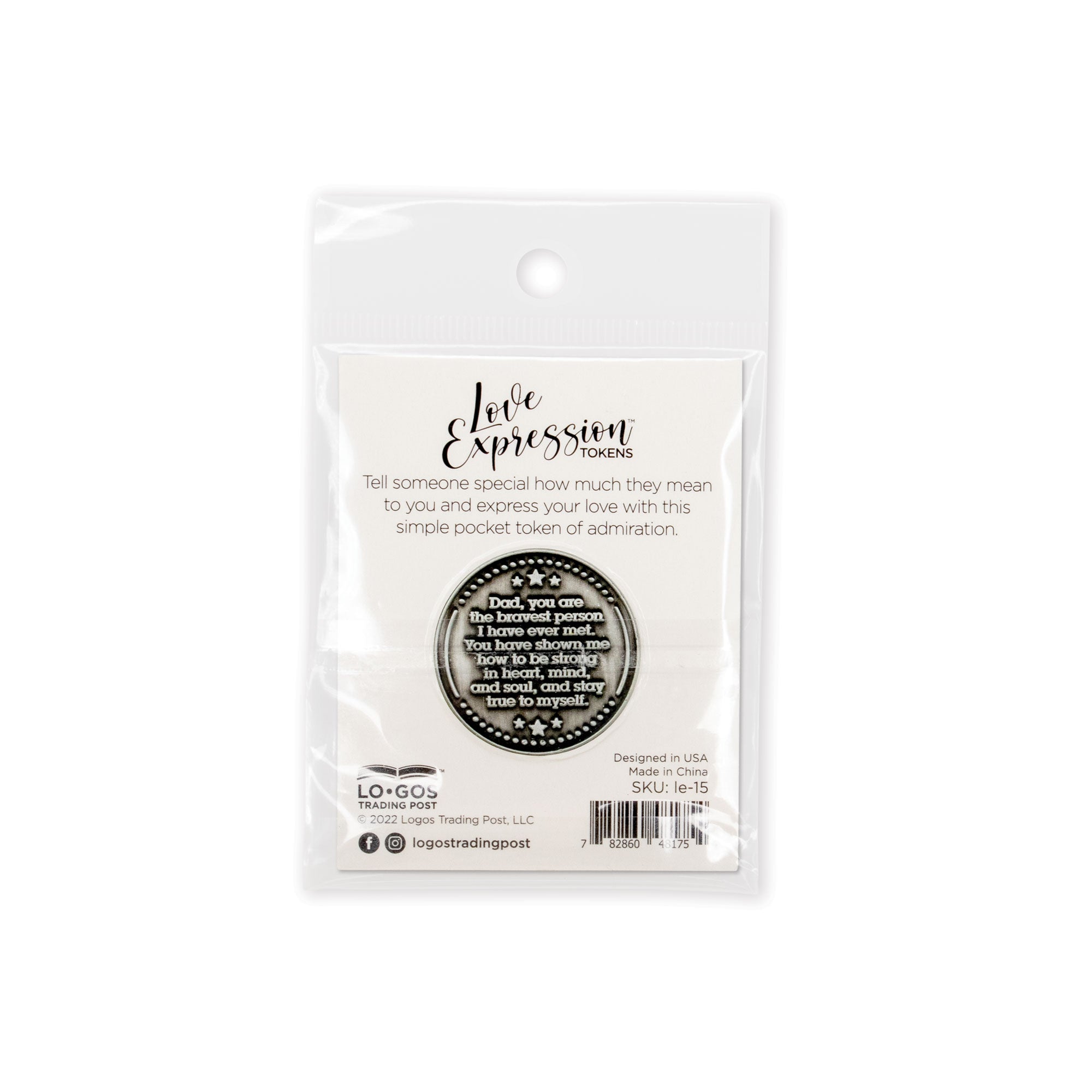 Best Dad Ever, Family Love Expression Coin