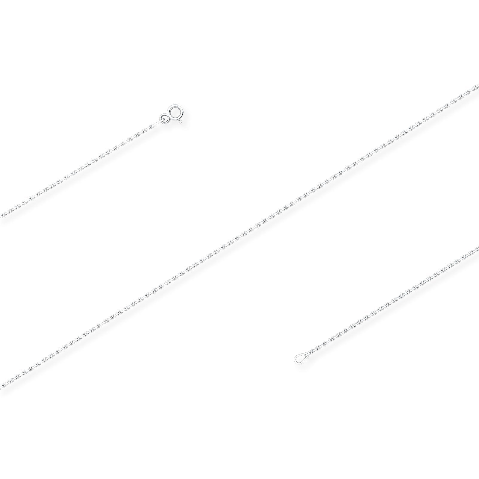 View of the chain and clasp for the Cable Light Chain