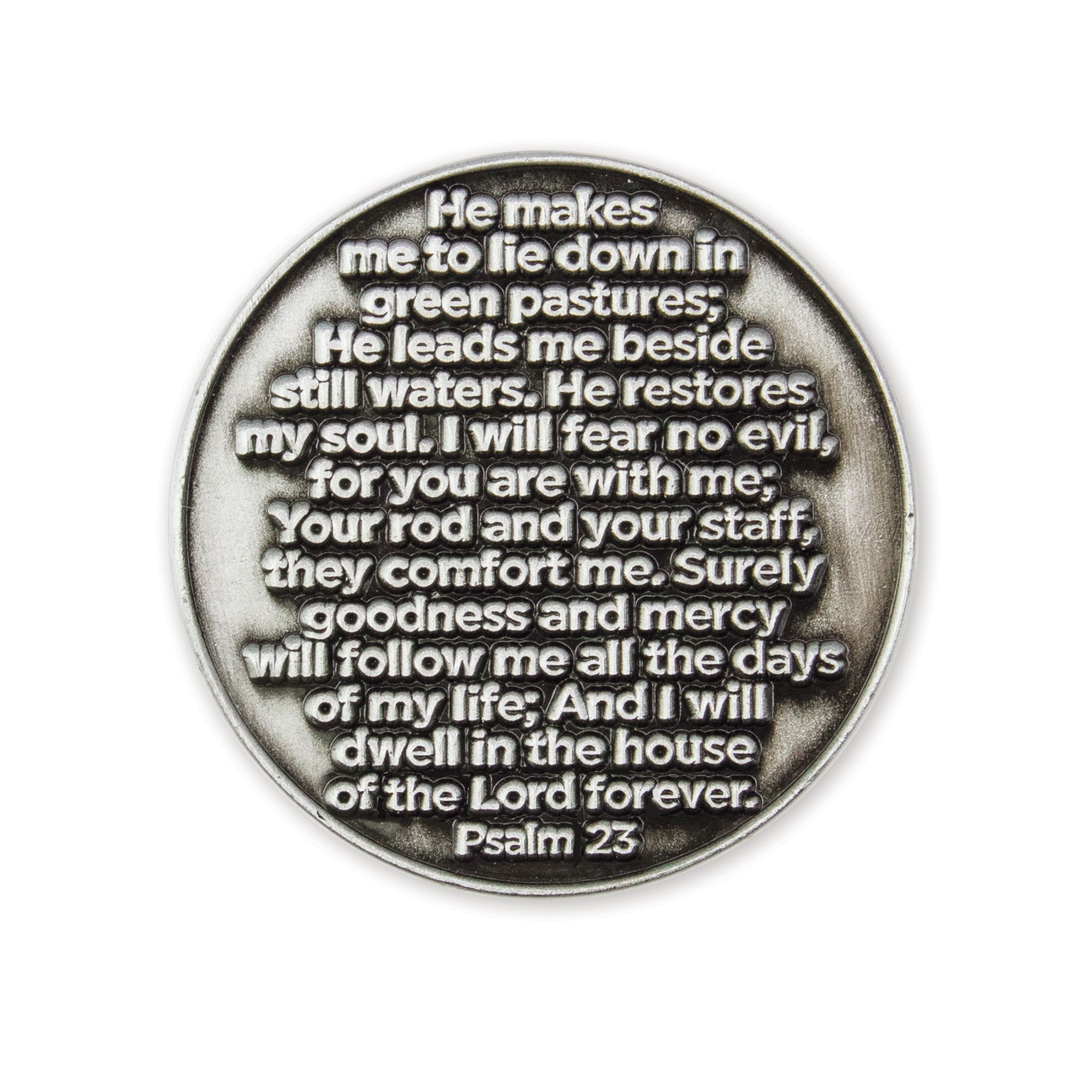 The Lord is My Shepherd Love Expression Coin