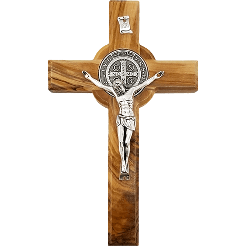 Saint Benedict 6.25" Wall Cross - Large