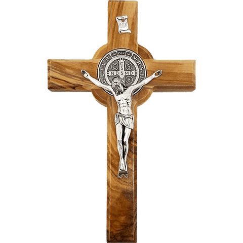 Saint Benedict 6.25" Wall Cross - Large