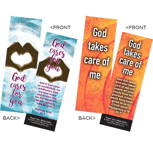 Children's Memory Verse Bookmarks, Variety Pack of 60 - Assortment 4