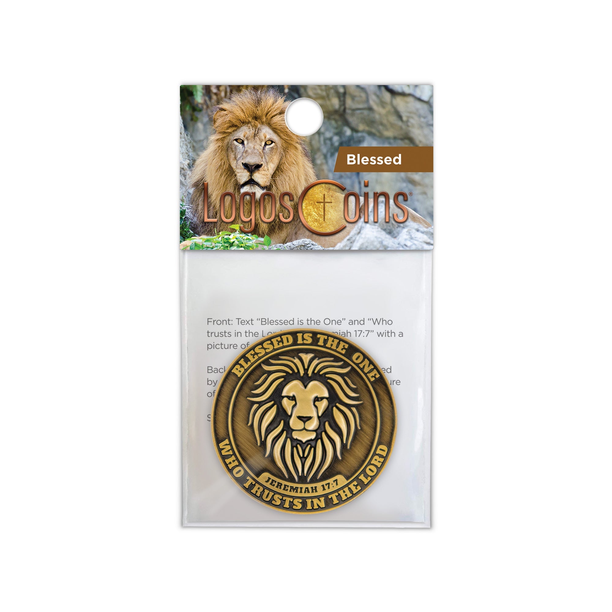 Trust in the Lord, Lion Challenge Coin