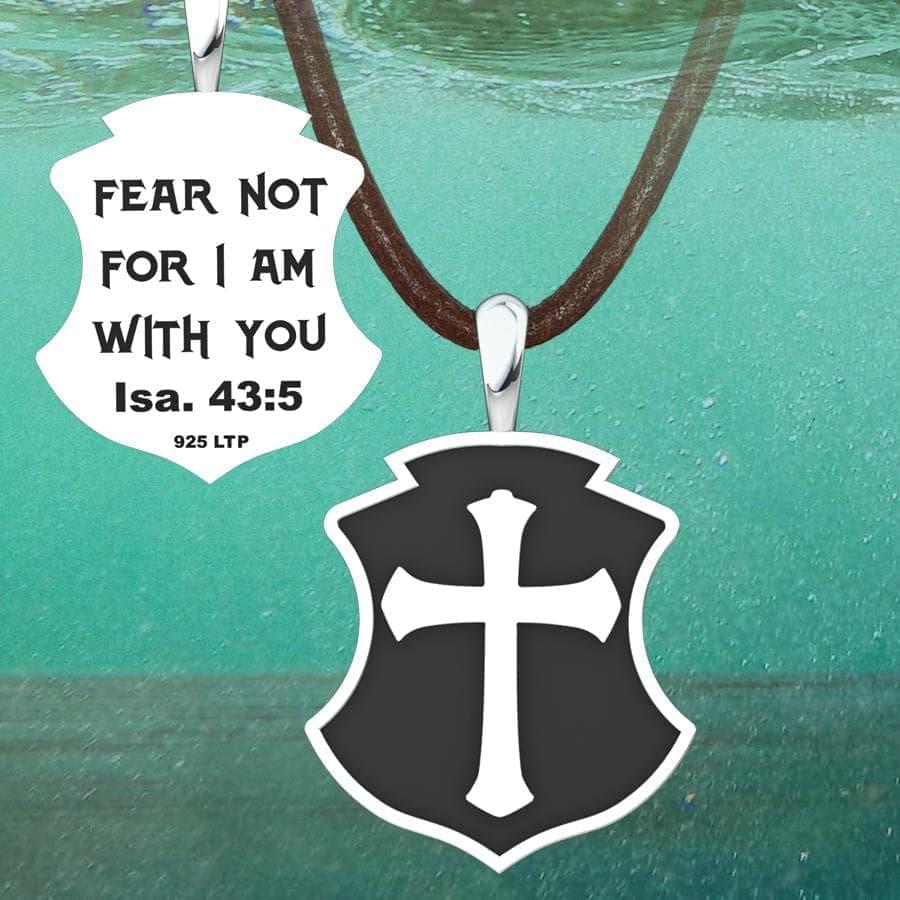 Men's Fear Not Sterling Silver Pendant