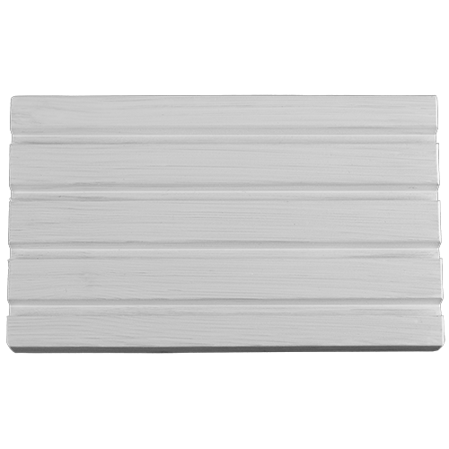 4 Row White Solid Pine Wood Challenge Coin Holder/Stand for Collectors