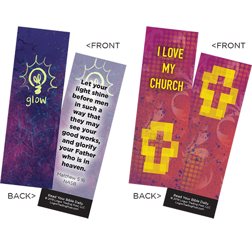 Children's Memory Verse Bookmarks, Variety Pack of 60 - Assortment 2