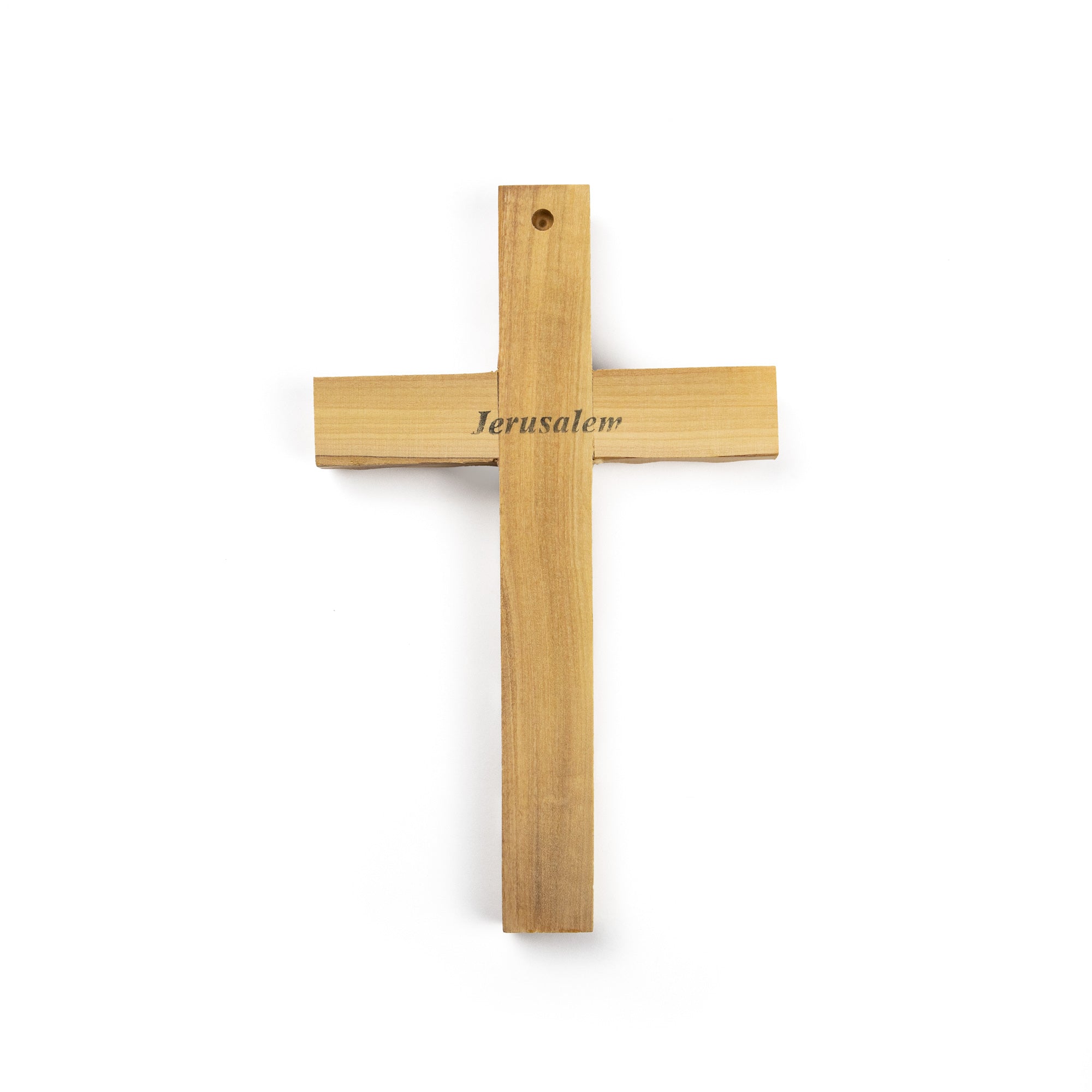 Olive Wood First Communion Cross for Boys