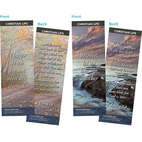 Bible Verse Bookmarks Variety Pack of 60 - Assortment 9