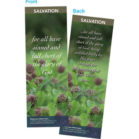 For All Have Sinned and Fall Short of the Glory of God Bookmarks, Pack of 25 - Christian Bookmarks