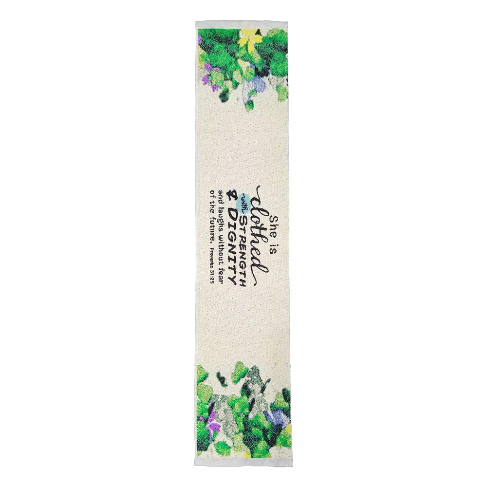 Fabric Bookmark Assortment #1 - 4 Woven Logos Bookmarks - Logos Trading Post, Christian Gift
