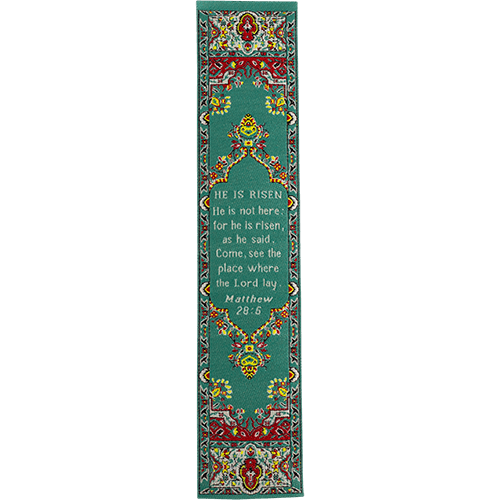 single silky soft fabric bible verse bookmark