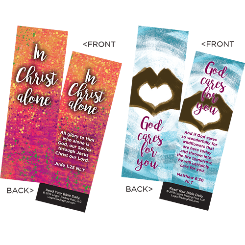 Children's Memory Verse Bookmarks, Variety Pack of 60 - Assortment 2