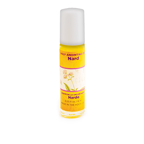 Nard Holy Land Anointing Oil from Israel, 1/4 oz Roller Bottle from Jerusalem, Locally Sourced Herbs & Essences