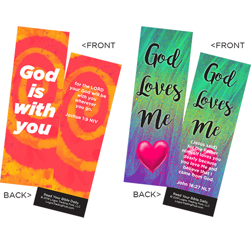 Children's Memory Verse Bookmarks, Variety Pack of 60 - Assortment 1
