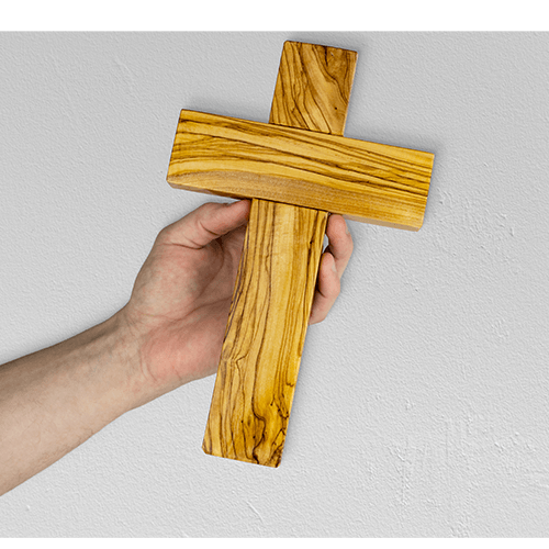 10" Olive Wood Wall Cross