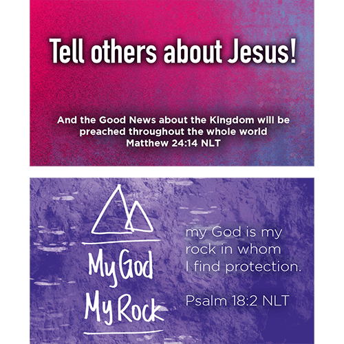 Children's Pass Along Pocket Scripture Card Variety Pack of 60 - Assortment 3