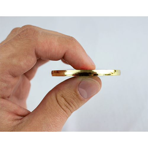 Merry Christmas Gold Plated Christian Challenge Coin - Luke 2:12