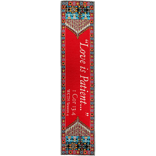 Mighty Woman of God, Themed Assortment of 4 Woven Fabric Bible Verse Bookmarks, Silky Soft & Flexible Religious Bookmarkers for Novels Books & Bibles, Woven Design, Memory Verse Gift