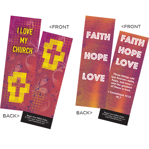 Children's Memory Verse Bookmarks, Variety Pack of 60 - Assortment 4