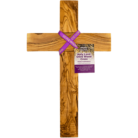 14" Olive Wood Wall Cross