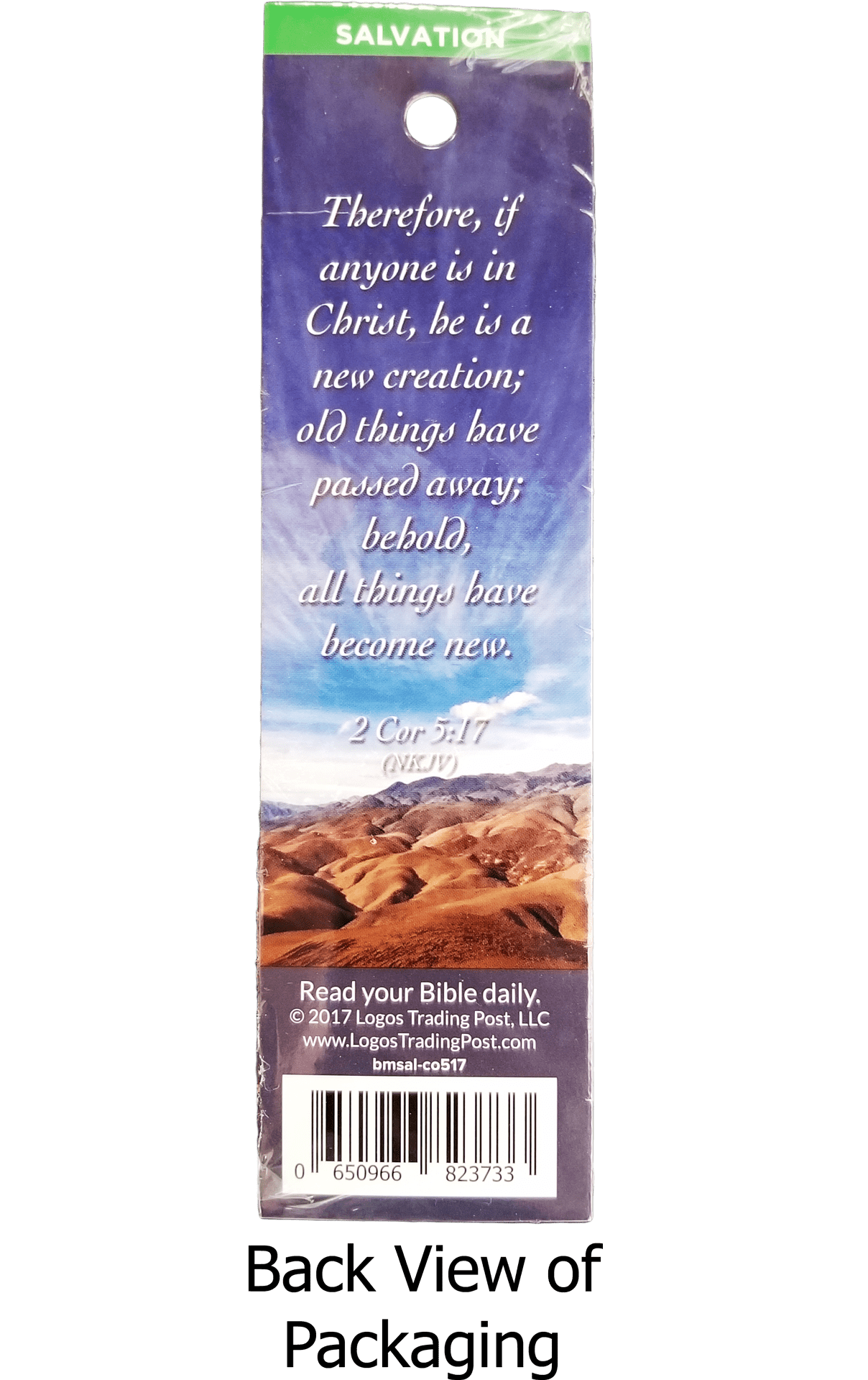 If Anyone if in Christ, He is a New Creation Bookmarks, Pack of 25 - Logos Trading Post, Christian Gift
