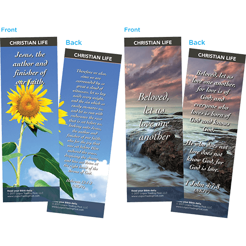 Bible Verse Bookmarks Variety Pack of 60 - Assortment 5