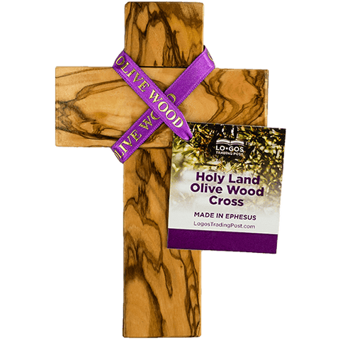 6.5" Olive Wood Wall Cross