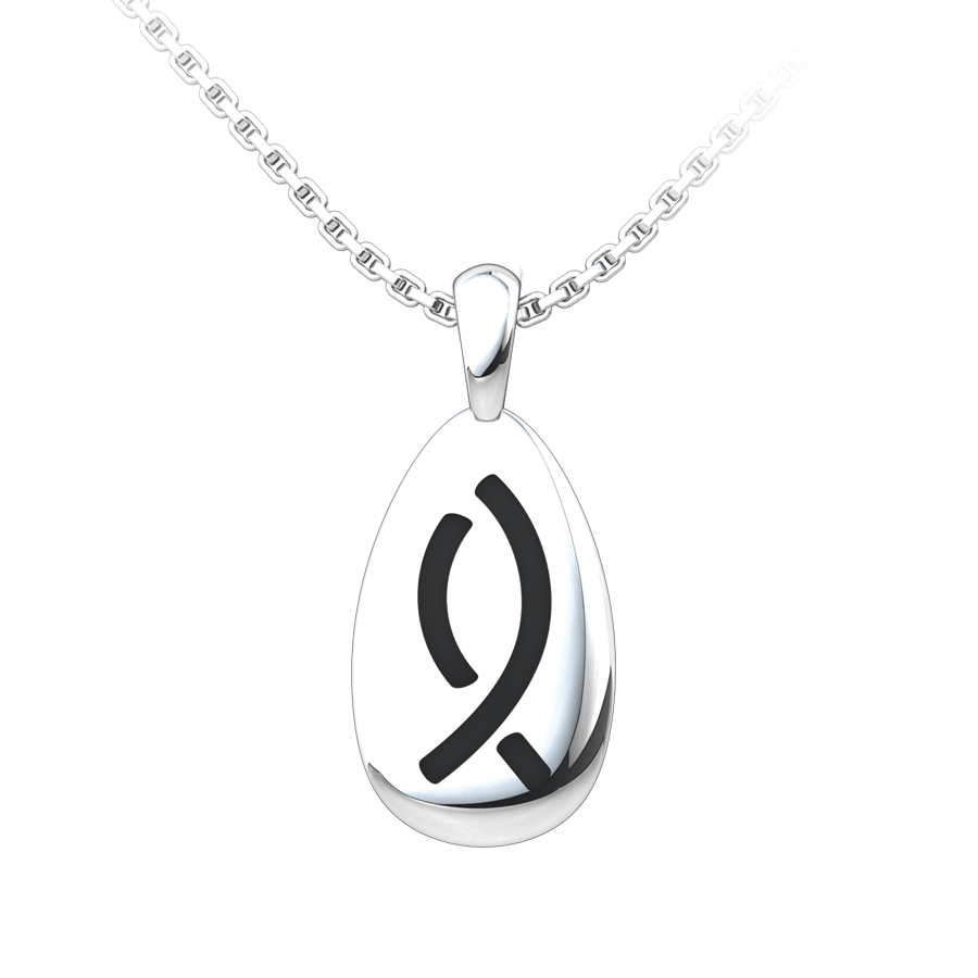 Fisher Sterling Silver Pendant on 18 inch chain