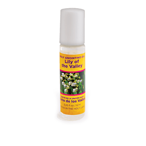 1/4 oz roller top bottle of lily of the valley anointing oil