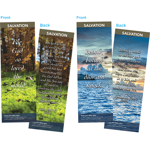 Bible Verse Bookmarks Variety Pack of 60 - Assortment 11