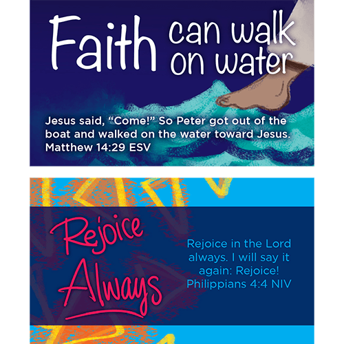 Children's Pass Along Pocket Scripture Card Variety Pack of 60 - Assortment 6