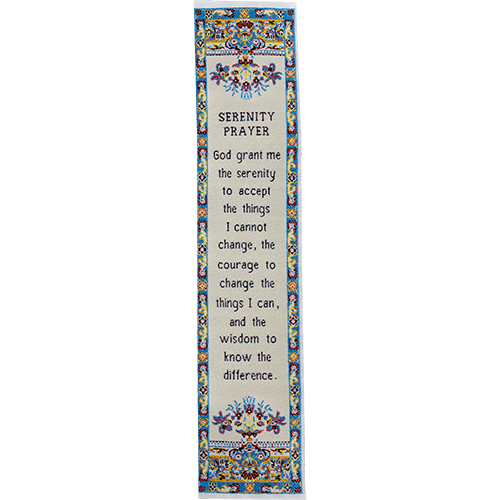 Nurse Gift, Themed Assortment of 4 Woven Fabric Bible Verse Bookmarks, Silky Soft & Flexible Religious Bookmarkers for Novels Books & Bibles, Woven Design, Memory Verse Gift