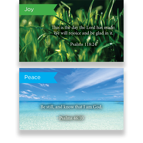 Pass Along Scripture Card Variety Pack of 60 - 1 of all 60 designs