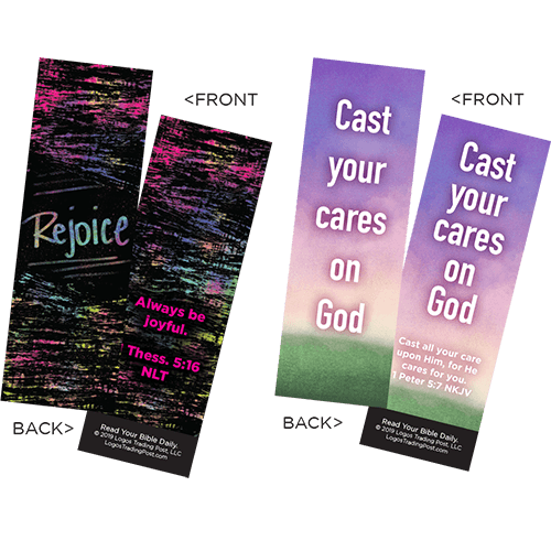 Children's Memory Verse Bookmarks, Variety Pack of 60 - Assortment 1