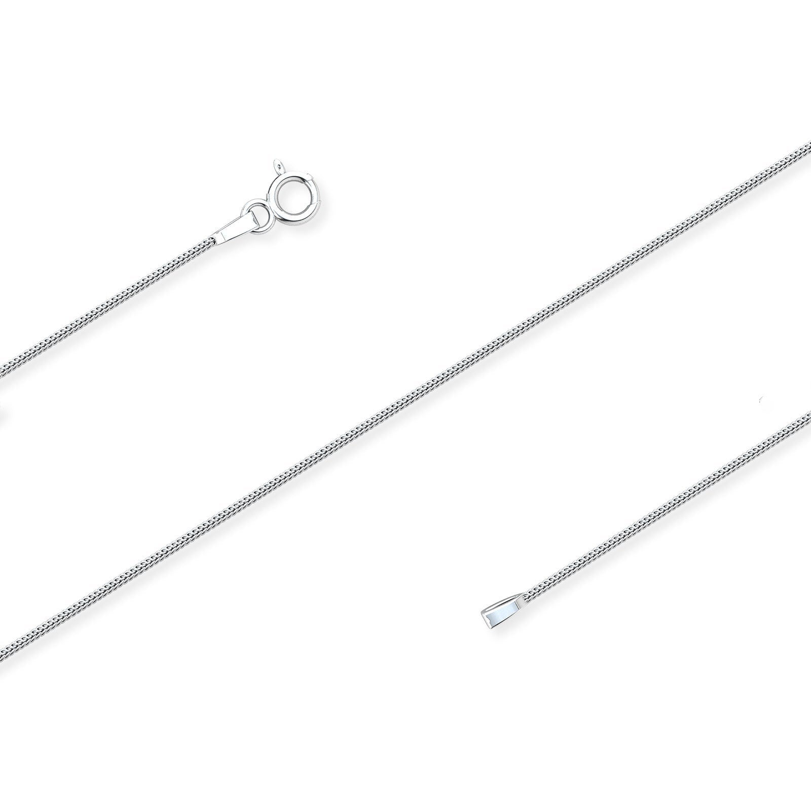 Snake (1.5mm) Sterling Silver Chain, 18", 20", 24", 30"