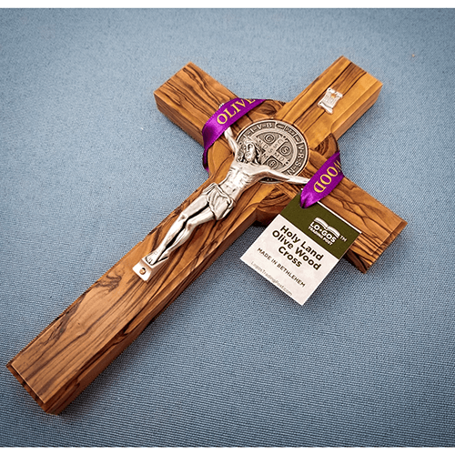 Saint Benedict 8" Wall Cross - Extra Large