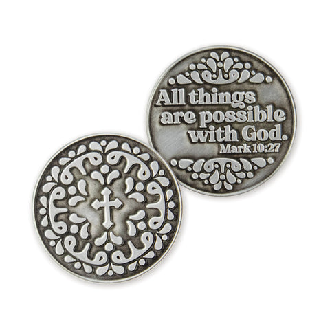 All Things are Possible Love Expression Coin