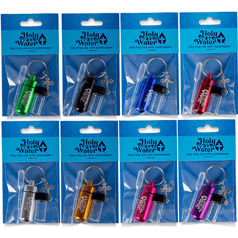Holy Water Bottle Kits, Complete Collection of All 8 Colors