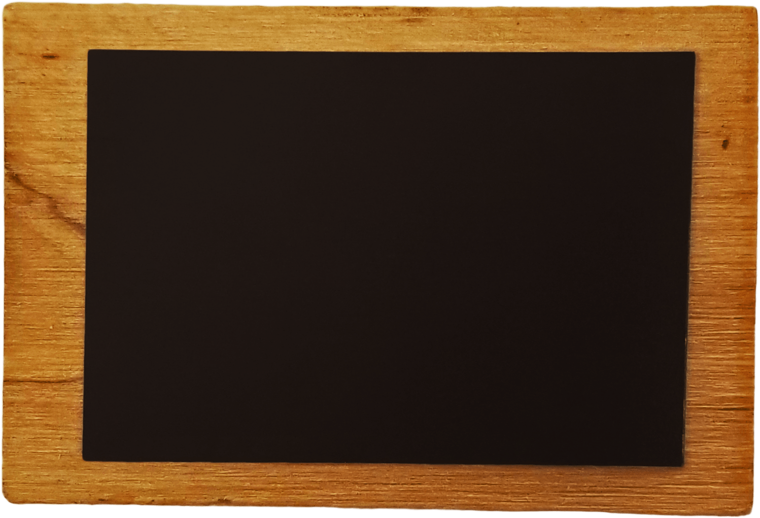 Bethlehem City and Star Horizontal Olive Wood Magnet back