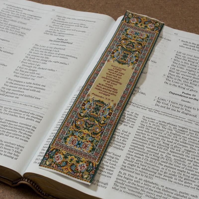 Lo•gos BookMark Proverbs 3:5-6 - Yellow
