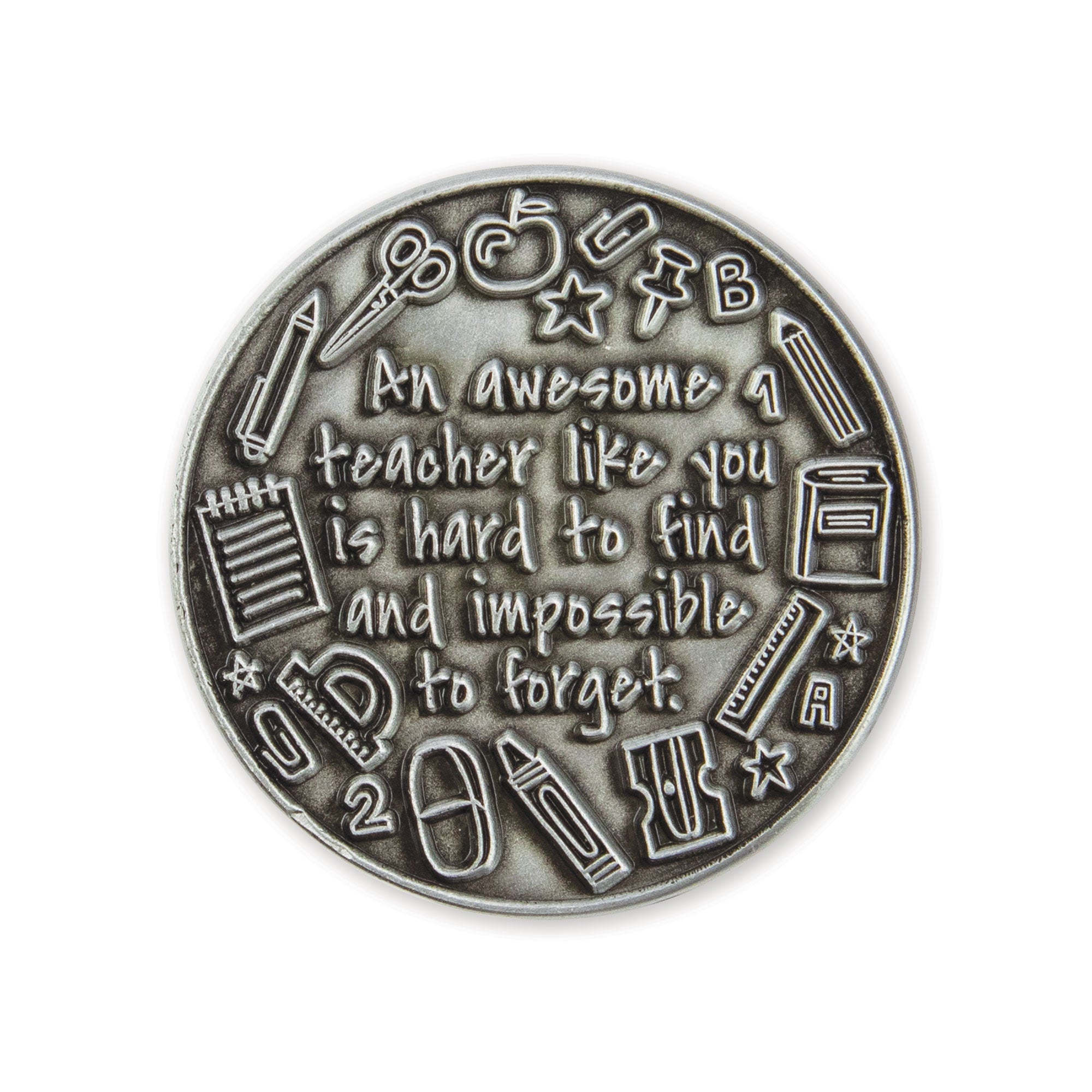 Teachers Appreciation Love Expression Coin