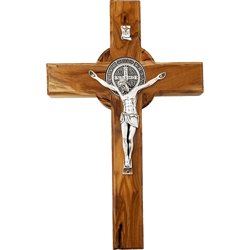 Saint Benedict 8" Wall Cross - Extra Large