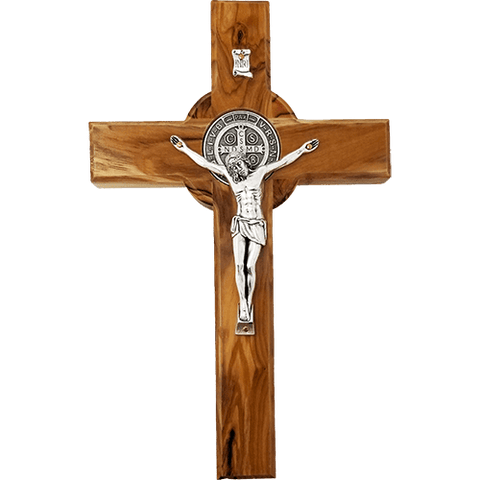 Saint Benedict 8" Wall Cross - Extra Large