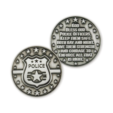 Police Officers Love Expression Coin