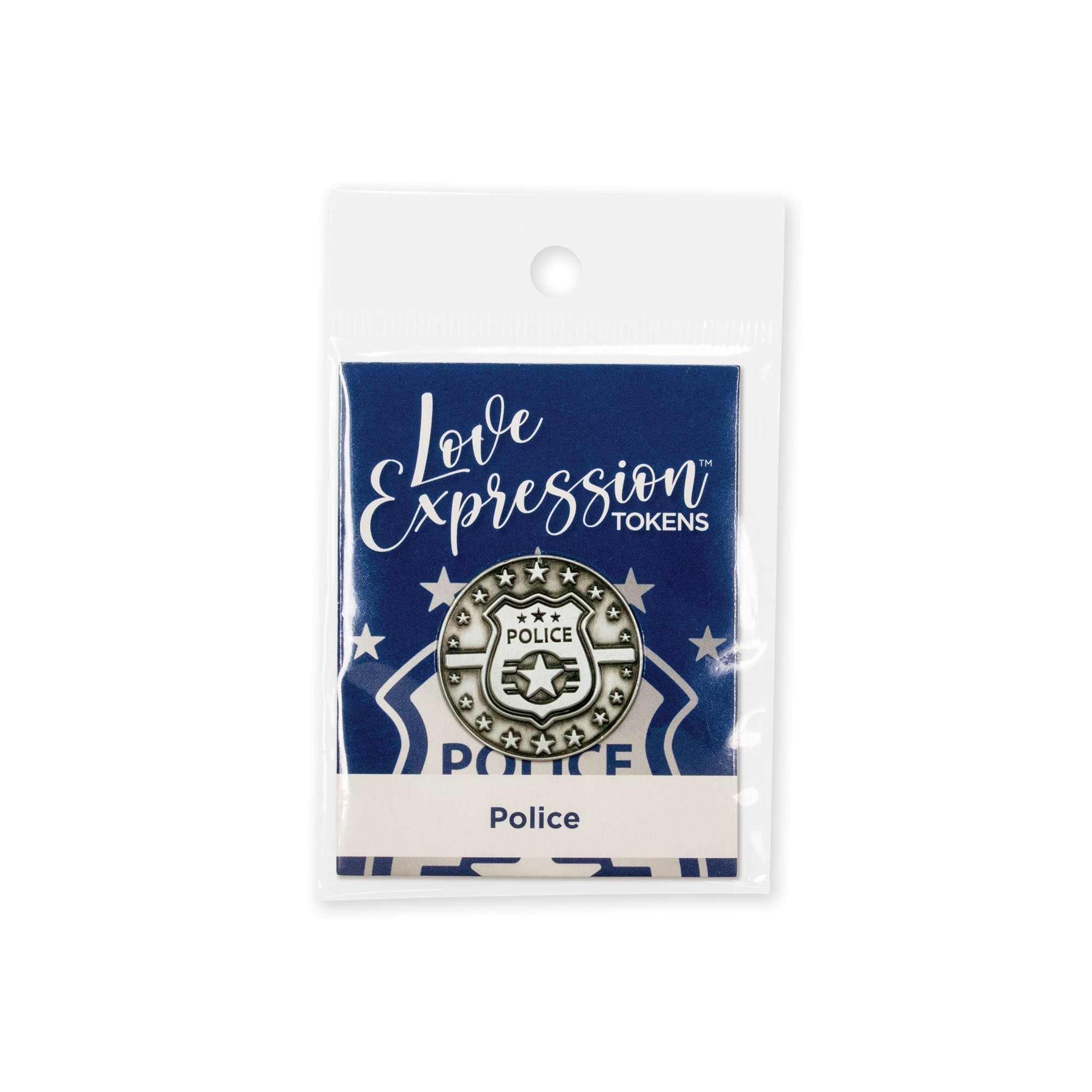 Police Officers Love Expression Coin