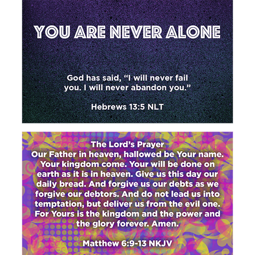 Children's Pass Along Pocket Scripture Card Variety Pack of 60 - Assortment 3